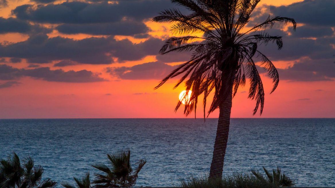 Un coucher de soleil